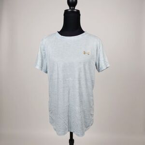 Under Armour Light Blue Athletic Top • Short Sleeve • Size L